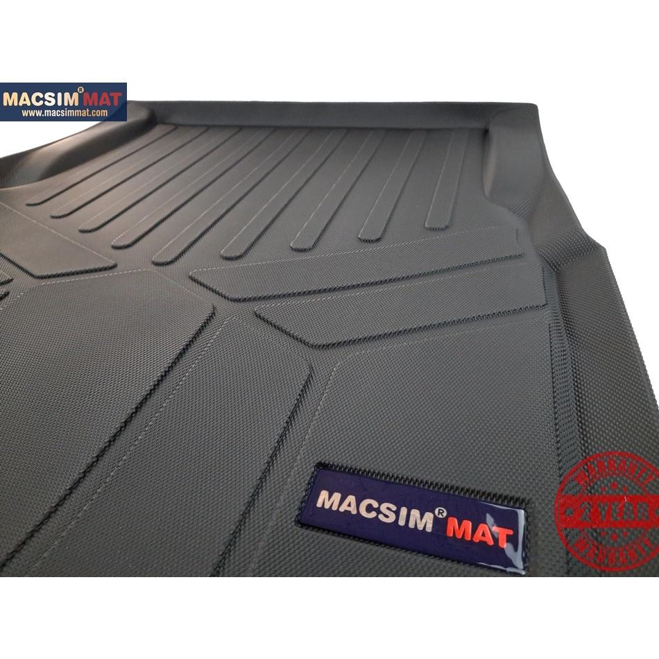 Thảm lót cốp xe ô tô Maserati Quattroporte 2013-2017 nhãn hiệu Macsim chất liệu TPV cao cấp màu đen