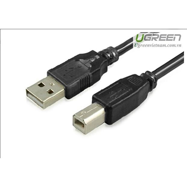 Cáp máy in USB 2.0 có IC khuếch đại tín hiệu Ugreen US122 Cao Cấp