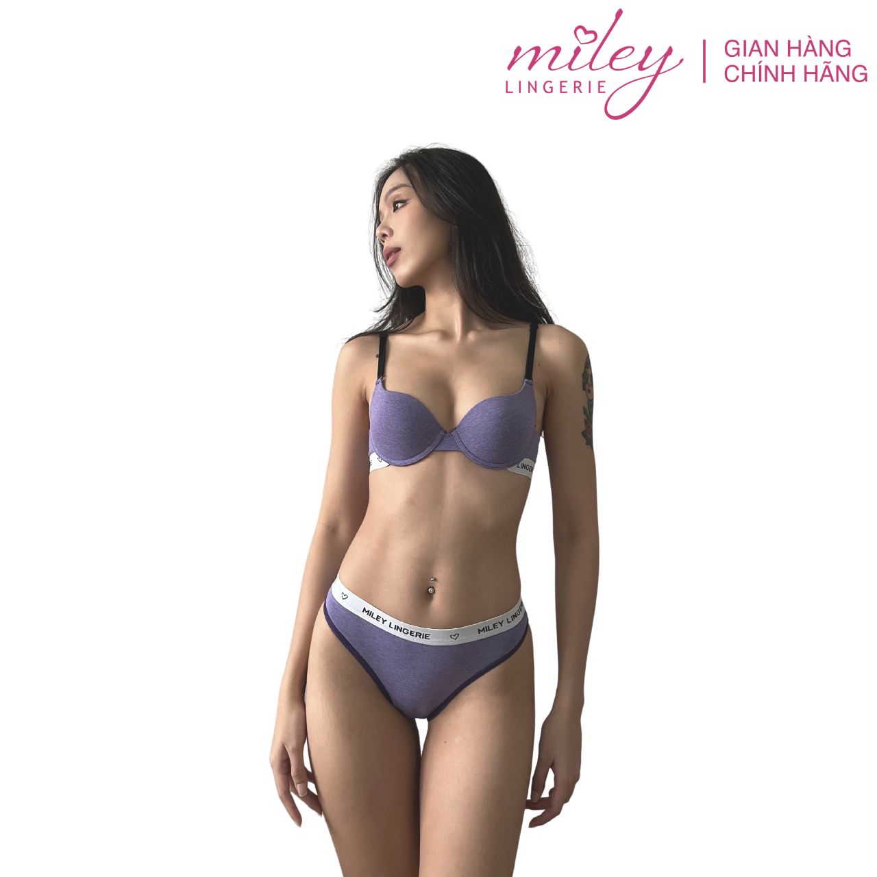 Hình ảnh Bộ Đồ Lót nữ Sporty Chic Miley Lingerie BRC10002_FCB1001