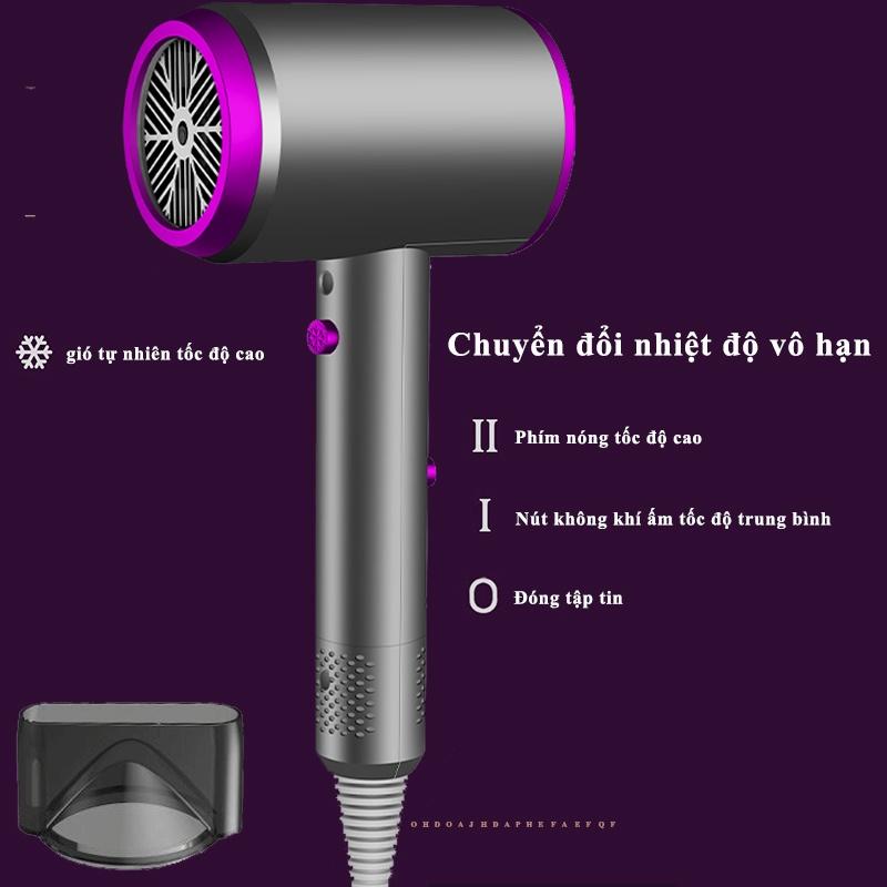 UPUPIN Máy sấy tóc mini tạo kiểu 2 chiều nóng lạnh công suất cao chính hãng lớn ion âm hai chiều sấy khô nhanh chăm - Hàng Chính Hãng