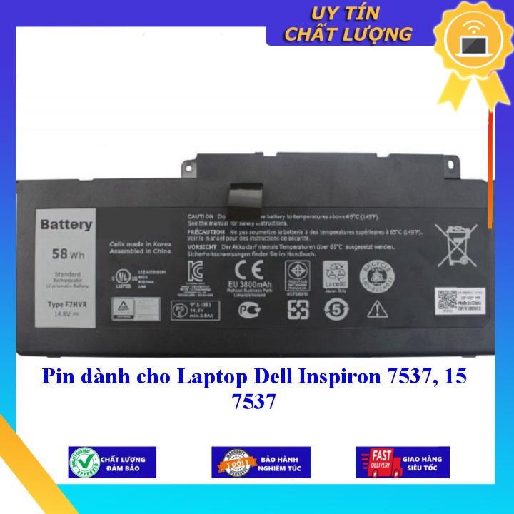 Pin dùng cho Laptop Dell Inspiron 7537 15 7537 - Hàng Nhập Khẩu New Seal