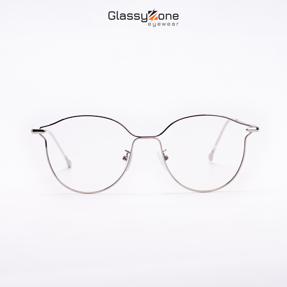 Gọng kính cận, Mắt kính giả cận kim loại Form Unisex Nam Nữ Patrick - GlassyZone