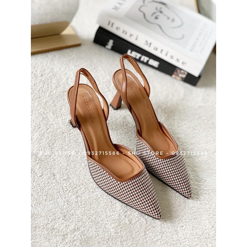 SANDAL NỮ THỜI TRANG SHU STORE - SANDAL GÓT NHỌN BÍT MŨI NHỌN