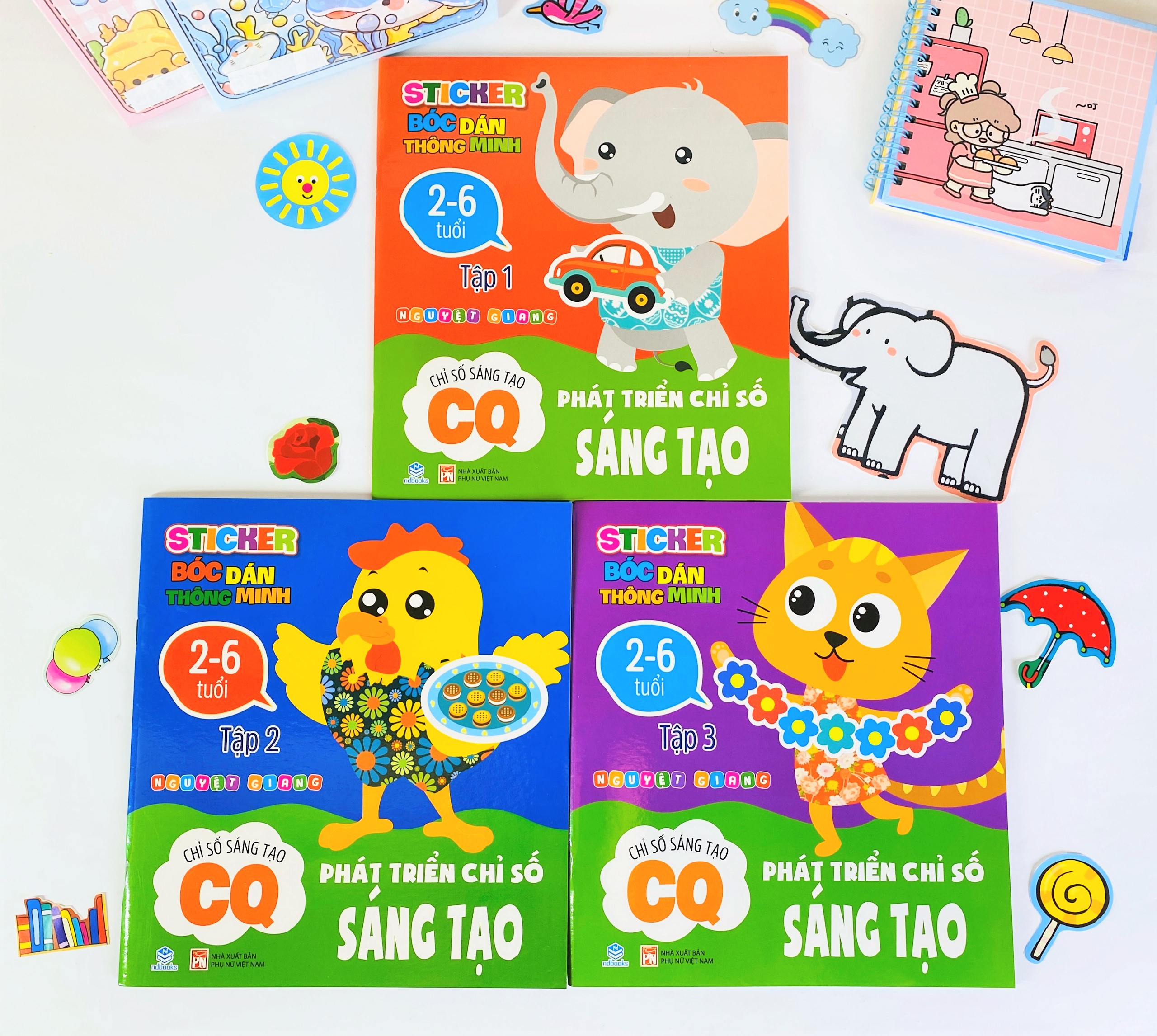 Sticker bóc dán thông minh phát triển chỉ số sáng tạo CQ tập 3