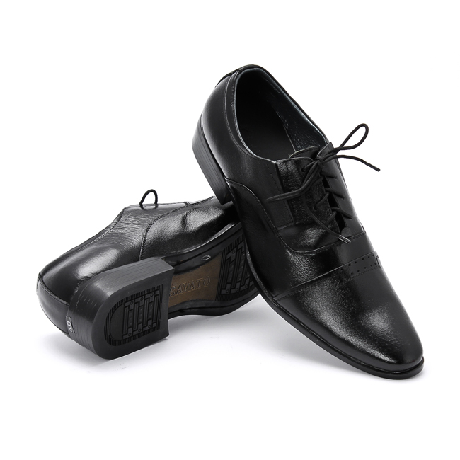  Giày tây nam Huy Hoàng cột dây màu đen, nâu HT7103-08