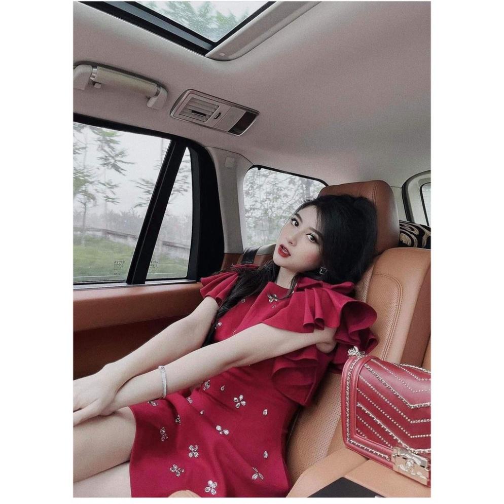 Đầm dự tiệc đính hoa đá siêu xinh Chou Dress ivy.fashion đi biển dự tiệc dạo phố bigsize gợi cảm sexy