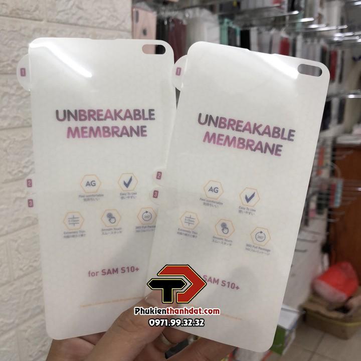 Dán PPF full màn hình chống vân tay dành cho SamSung Galaxy S10 Plus