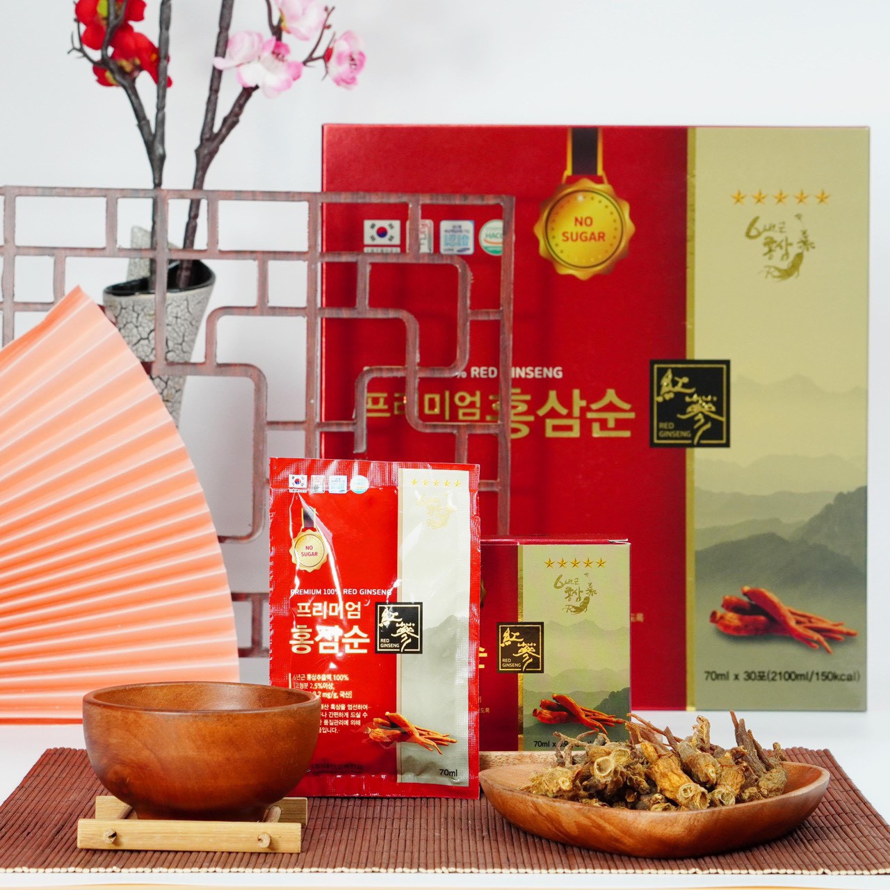 Nước hồng sâm không đường Daesan Hàn Quốc