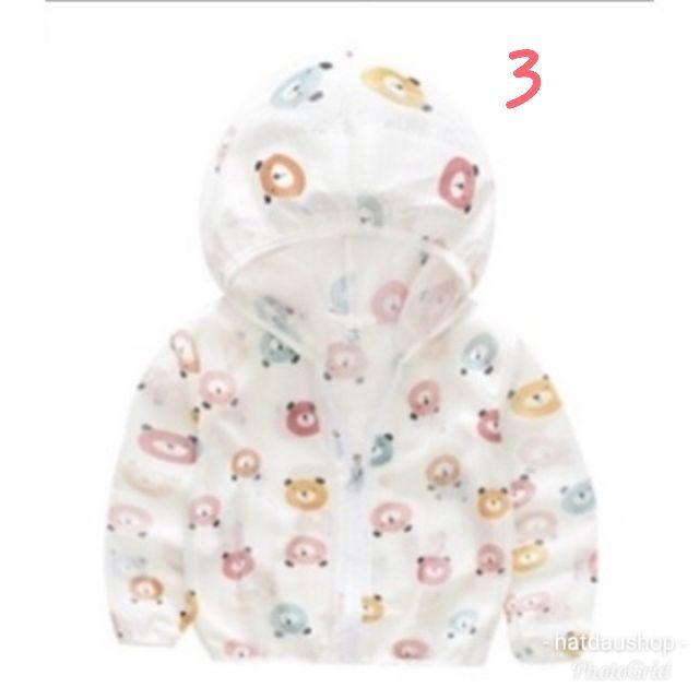 Áo nắng cotton sợi tre cute cho bé (mẫu mới 2019