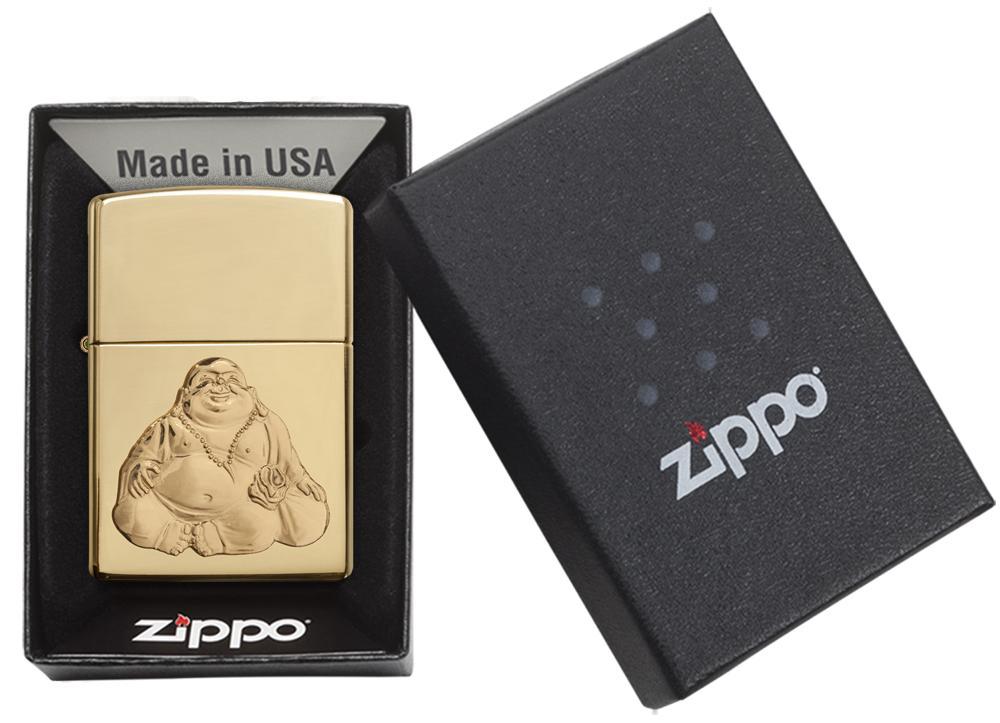 Bật Lửa Zippo Laughing Buddha 29626