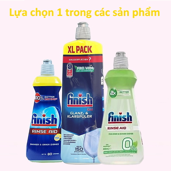 Dầu bóng Finish - chuyên dùng cho máy rửa bát