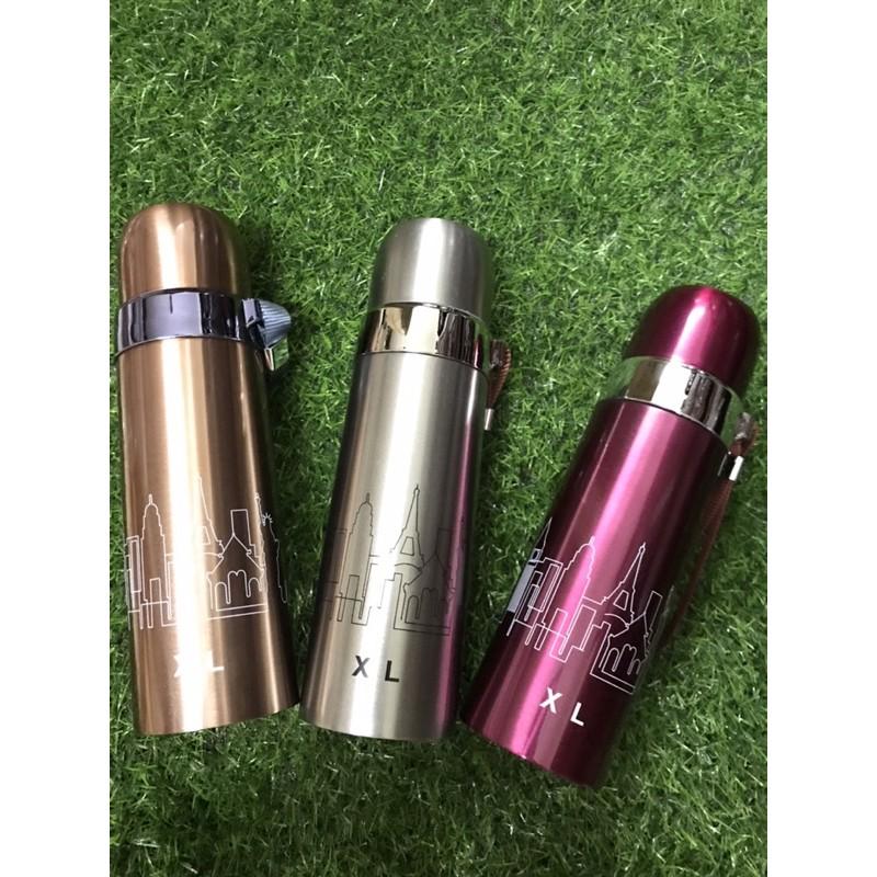 Bình giữ nhiệt Inox 500ml nhiều màu