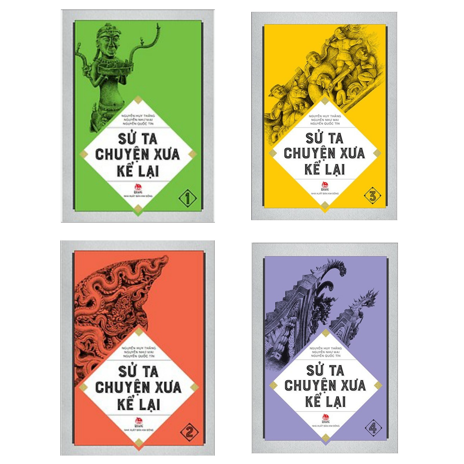 Combo Sử Ta - Chuyện Xưa Kể Lại - Tặng Kèm Bookmark Happy Life