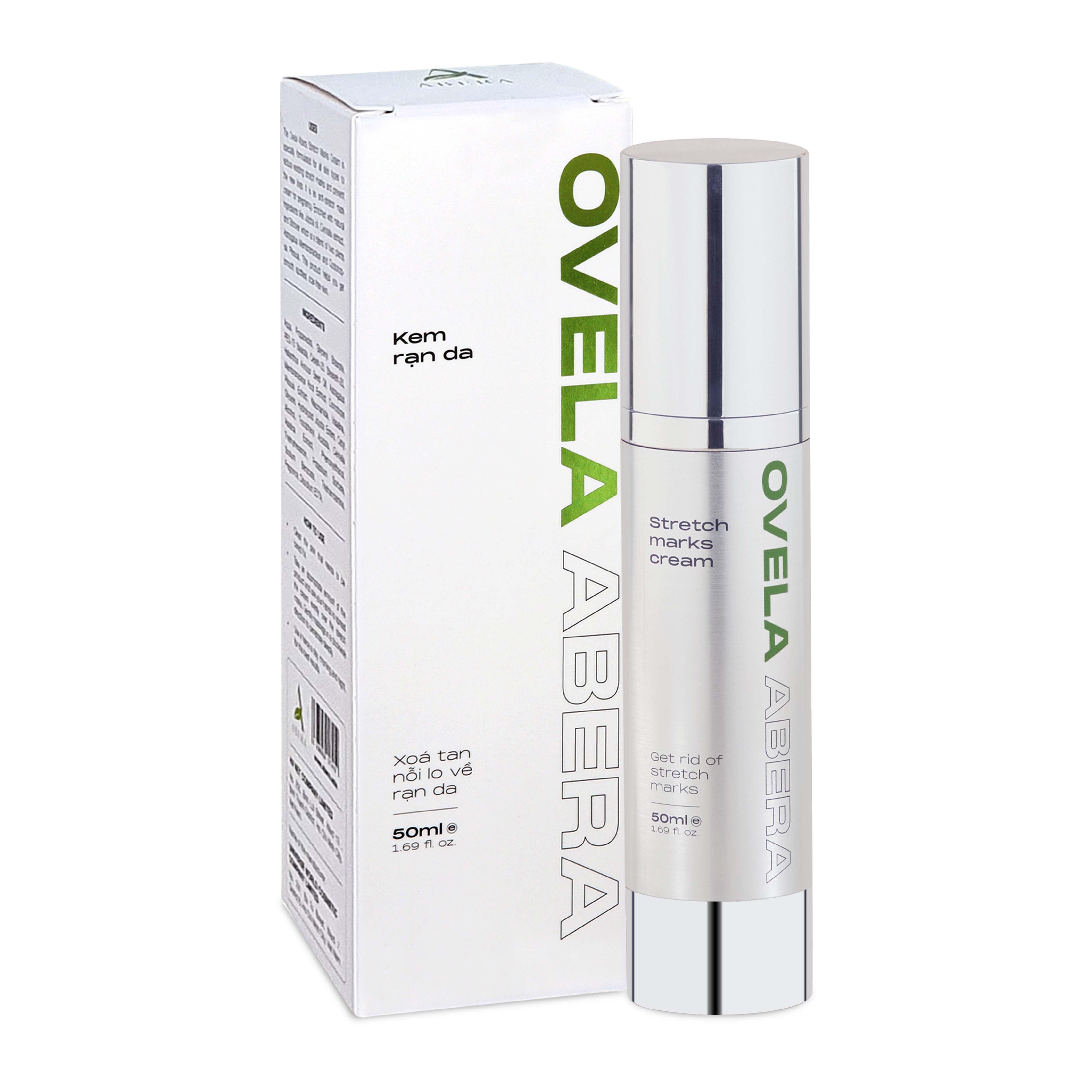 Kem rạn da Ovela Abera 50ml xóa tan rạn da, da mờ sẹo, săn chắc, trắng mịn