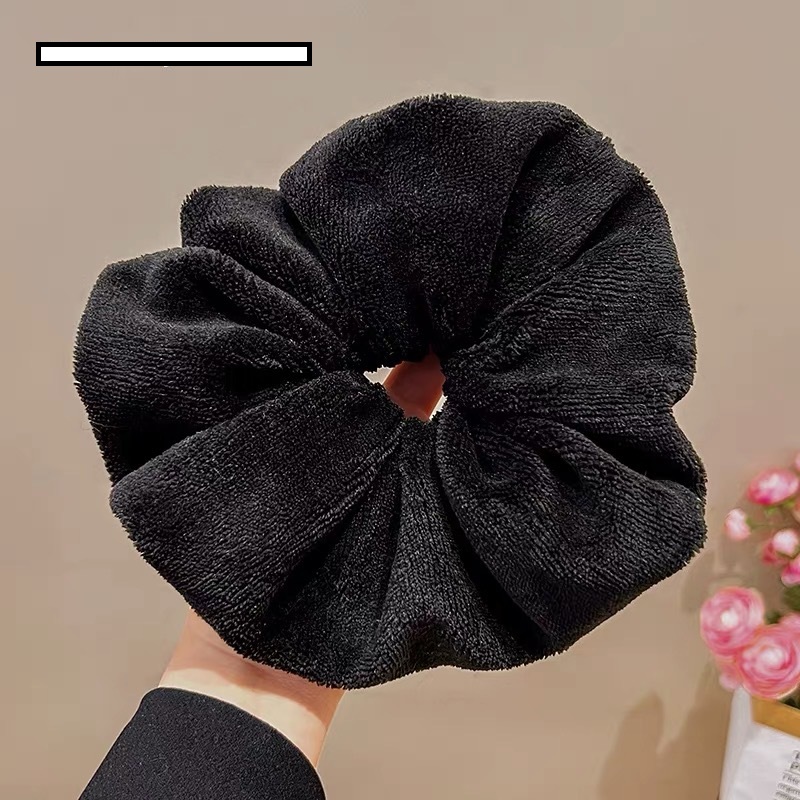 Dây chun cột tóc nữ bản lớn mùa đông. srunchies, buộc tóc nữ