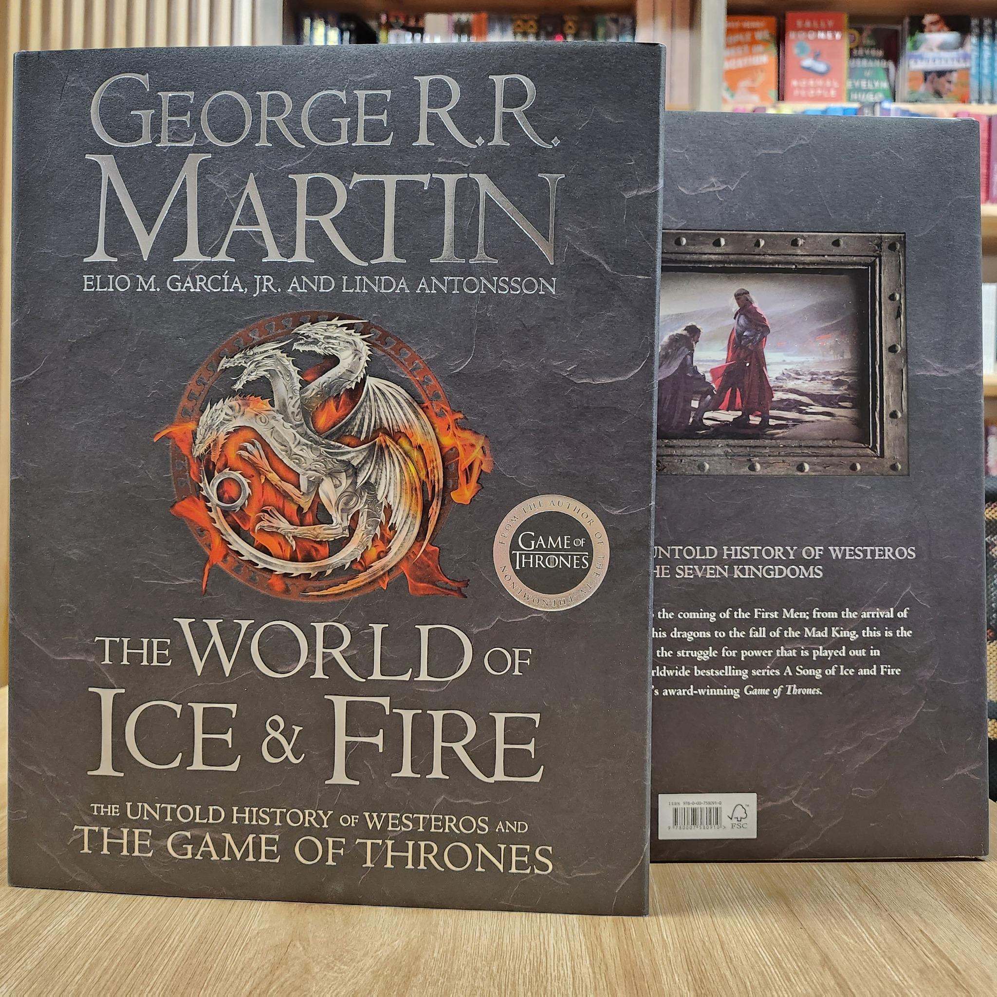 Tiểu thuyết Fantasy tiếng Anh: THE WORLD OF ICE AND FIRE: The Untold History of Westeros and the Game of Thrones