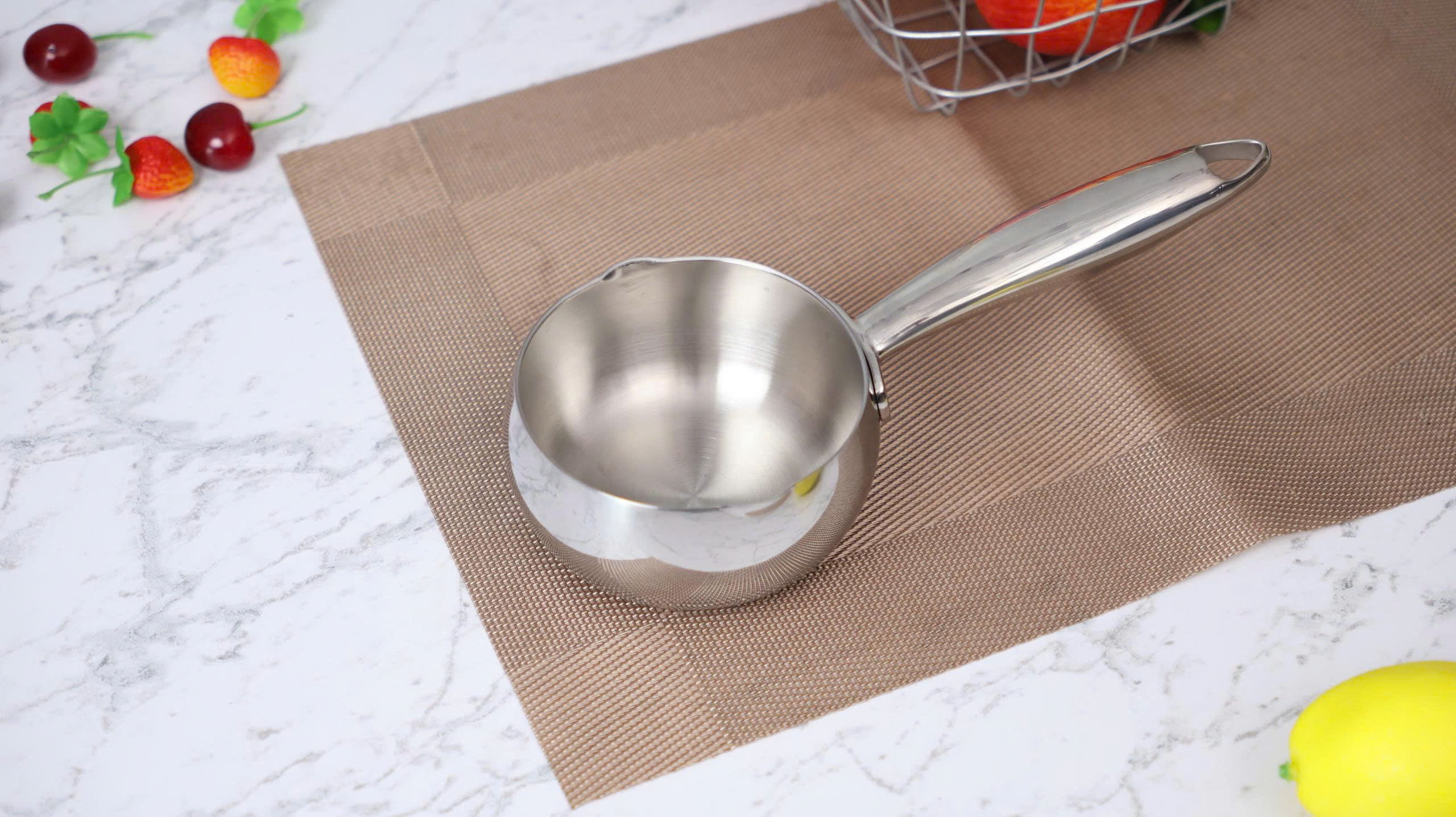 Nồi quánh nguyên khối SEKA 10cm, 12cm, 14cm, 18cm nấu cháo, nấu bột cho bé ăn dặm