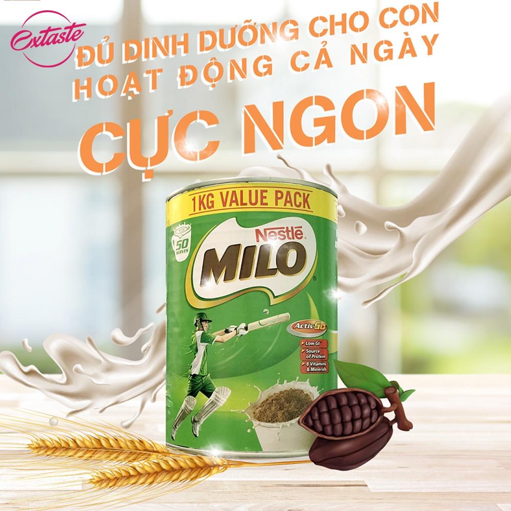 Sữa Milo Úc Nestle 1.1kg giàu dinh dưỡng giúp trẻ phát triển chiều cao và tăng cường sức khỏe