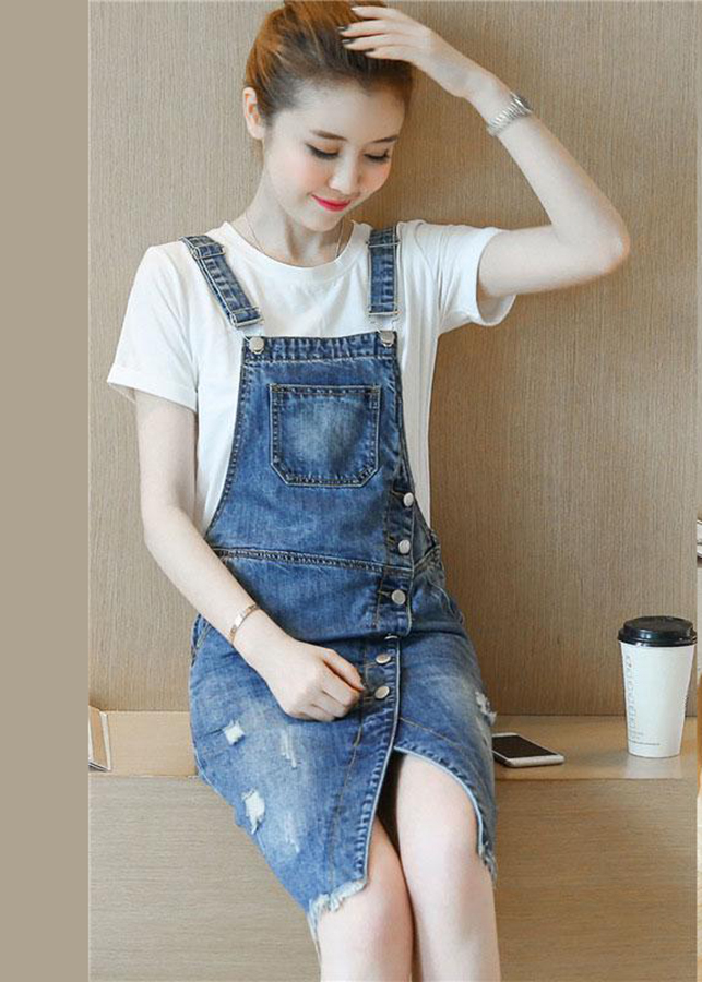Yếm Jean Nữ Tà Xéo