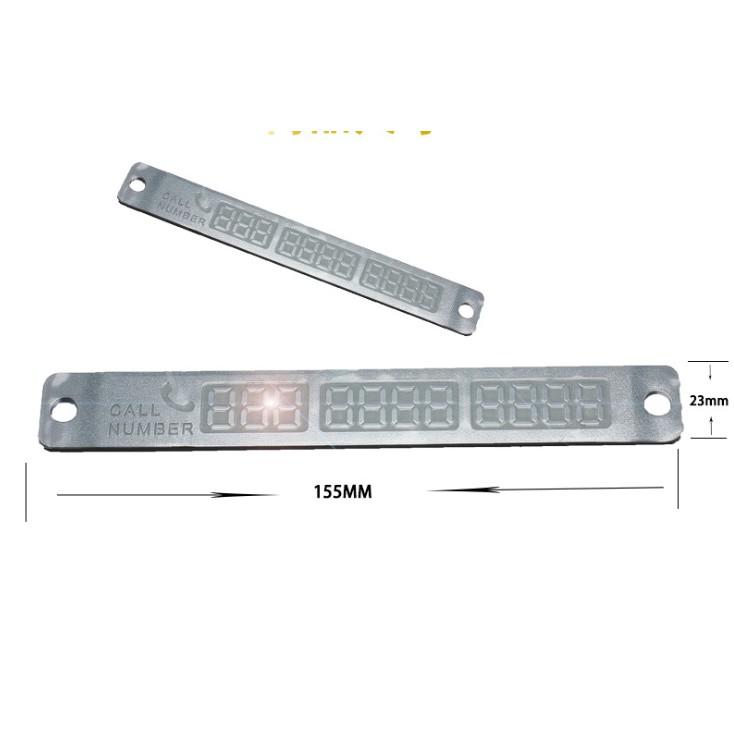 Bảng ghi dành cho xe ô tô dùng khi đỗ xe