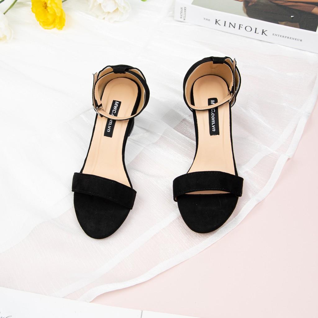 Giày cao gót nữ quai ngang MWC NUCG- 3502