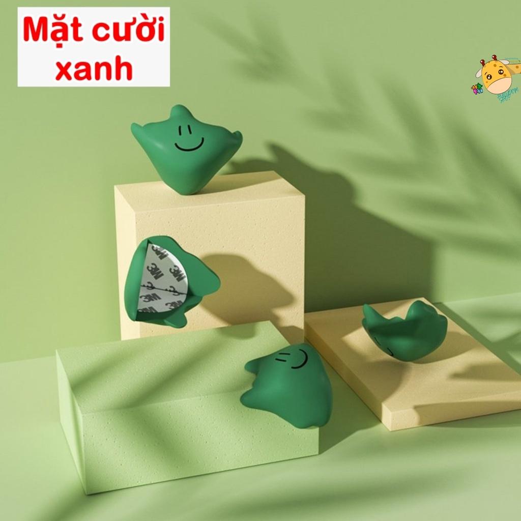 Bịt góc bàn silicon kèm keo dính - an toàn cho bé