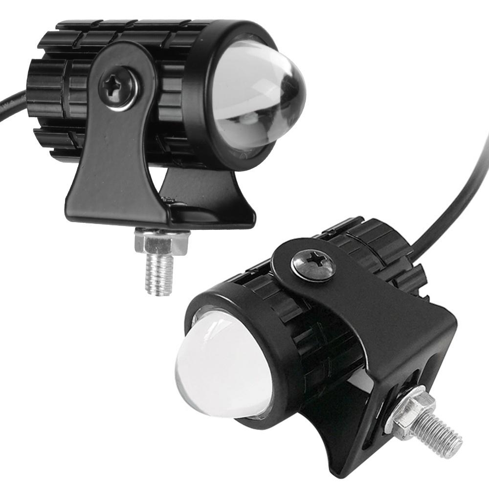 Đèn pha LED hai màu sắc cho xe máy Cafe Racer