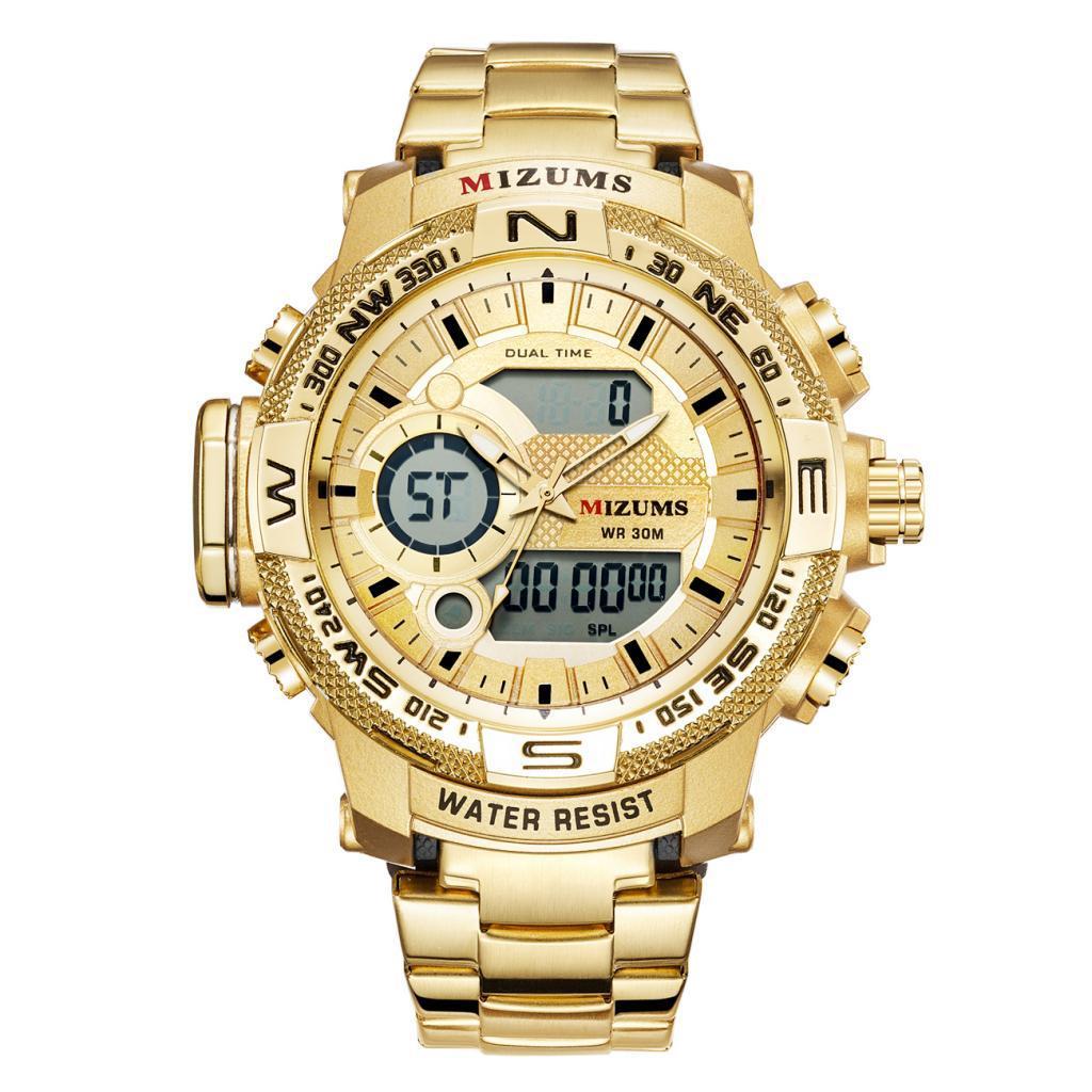 Men Sports Analog  Watch Waterproof Digital Wristwatch