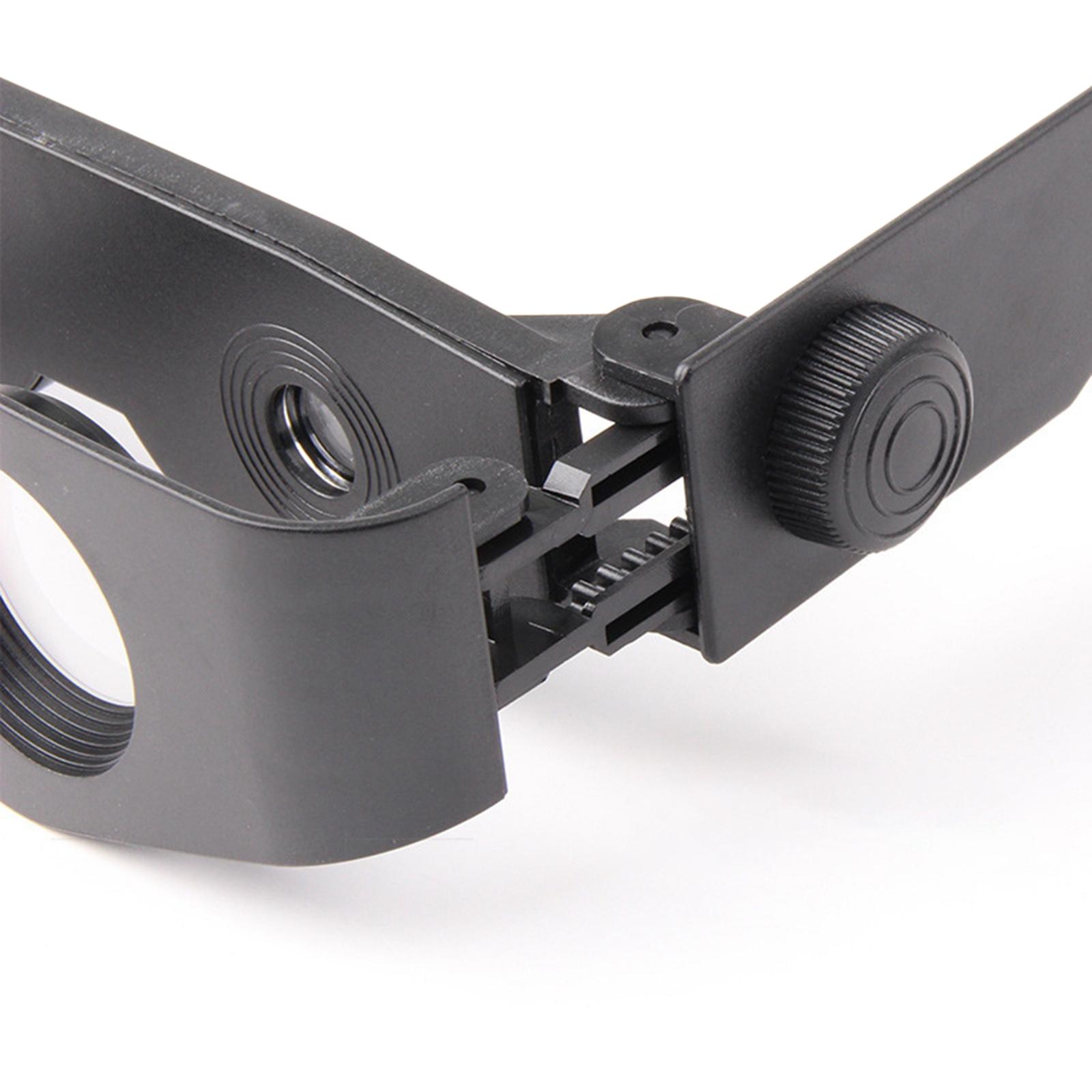 Portable Fishing Telescope Glasses Binoculars Magnifier Adjustable Eyewear