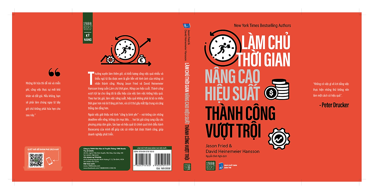 Làm Chủ Thời Gian, Nâng Cao Hiệu Suất, Thành Công Vượt Trội - Bản Quyền