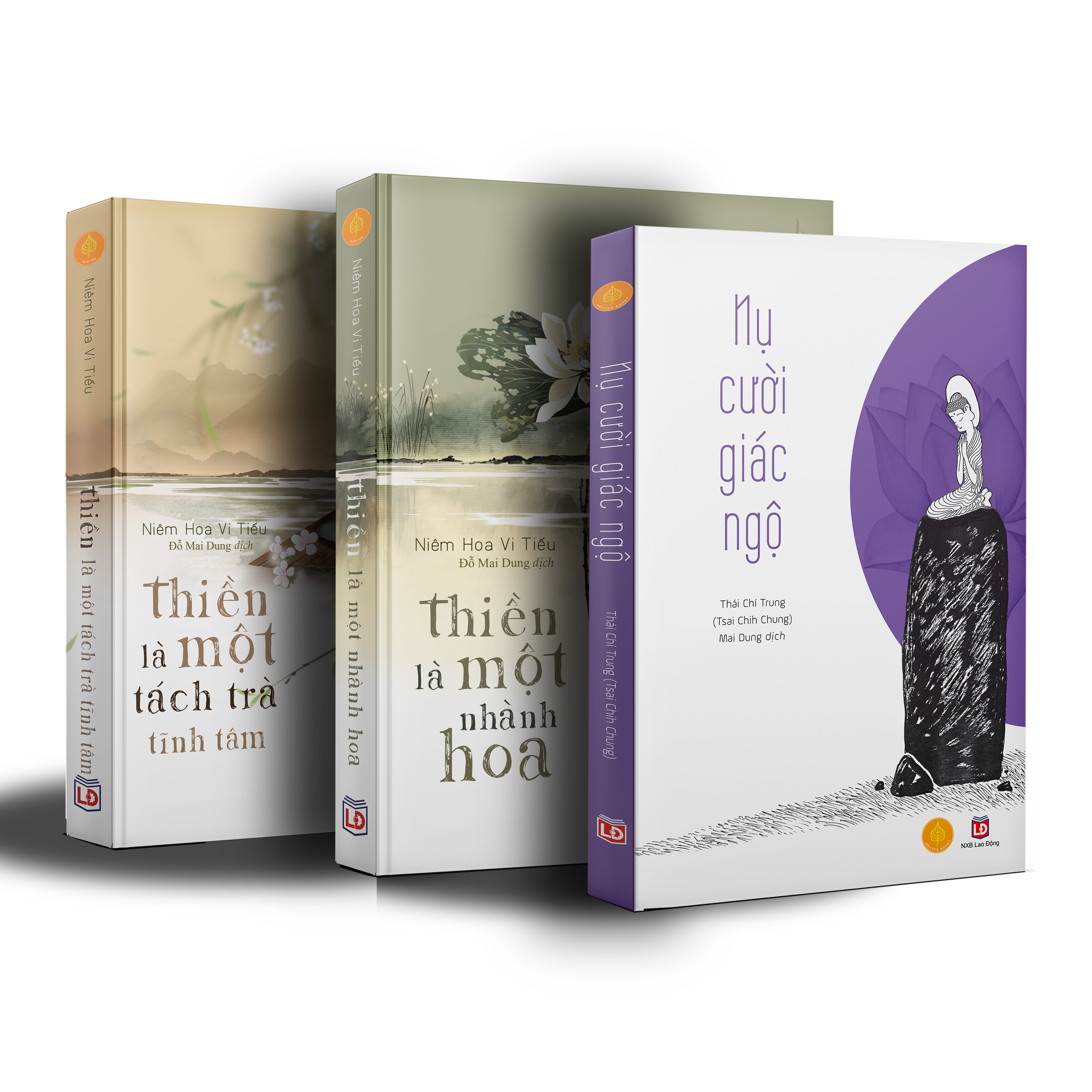 Bộ Sách Một Tách Trà Thiền - Á Châu Books, Bìa Cứng In Màu