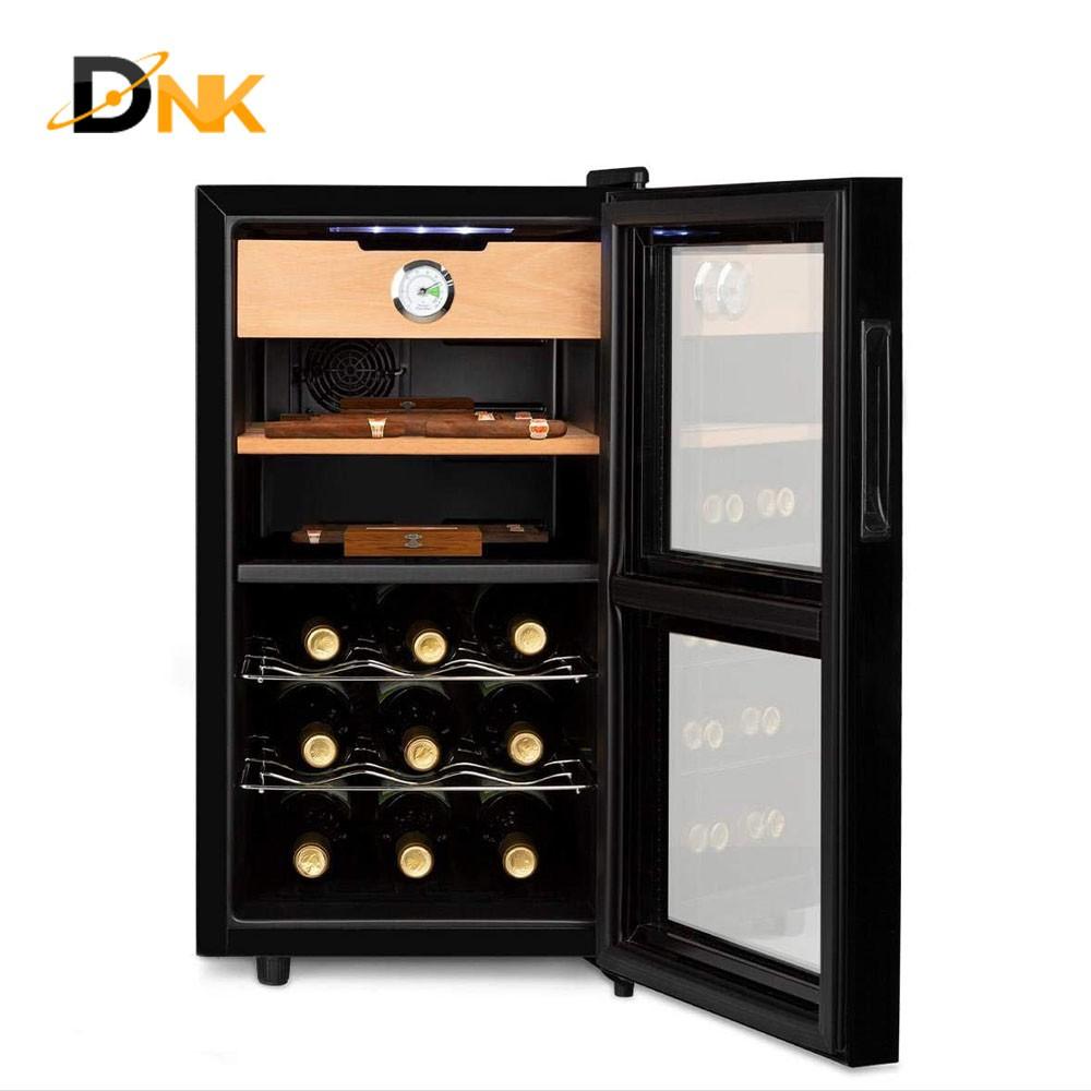 Tủ đựng Rượu Wine và bảo quản Cigar Klarstein El Dorado 48 Màu: Đen, 48 Lít - CAM KẾT HÀNG NHẬP KHẨU ĐƯC BỞI DNK