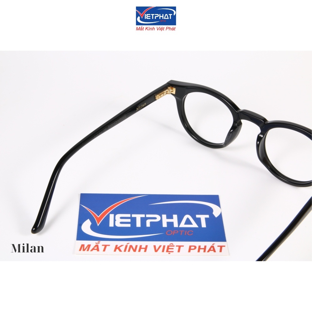 Gọng kính cận nam nữ Vietphat Eyewear Milan nhựa Acetate cao cấp