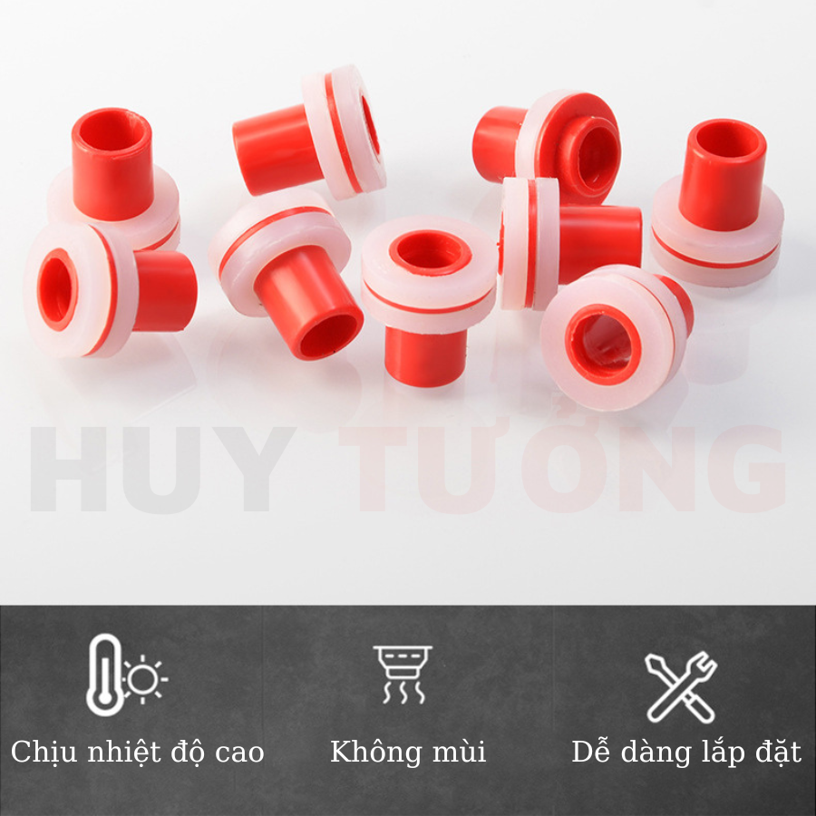 Bộ Ron/Roan/Gioăng cao su chống rò rỉ nước - Dể lắp đặt - chịu nhiệt cao Huy Tưởng (Bộ10 cái - Bộ 30 cái)