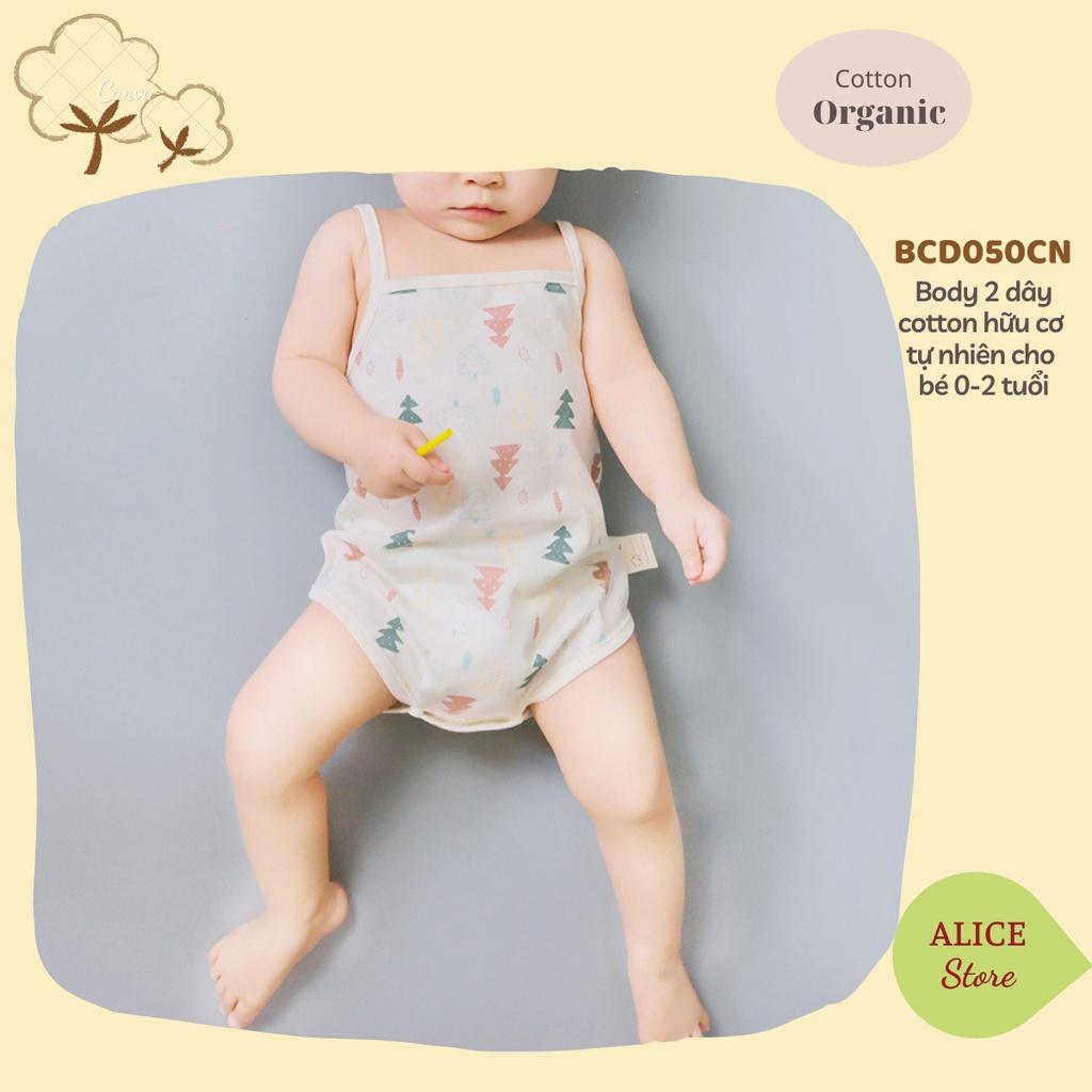 Quần áo sơ sinh 0-2 tuổi 100% COTTON HỮU CƠ TỰ NHIÊN không chất tẩy nhuộm, body chip mùa hè cho bé họa tiết đáng yêu