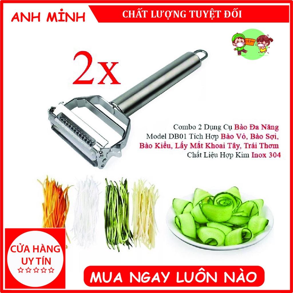 Dụng cụ bào rau củ quả đa năng inox