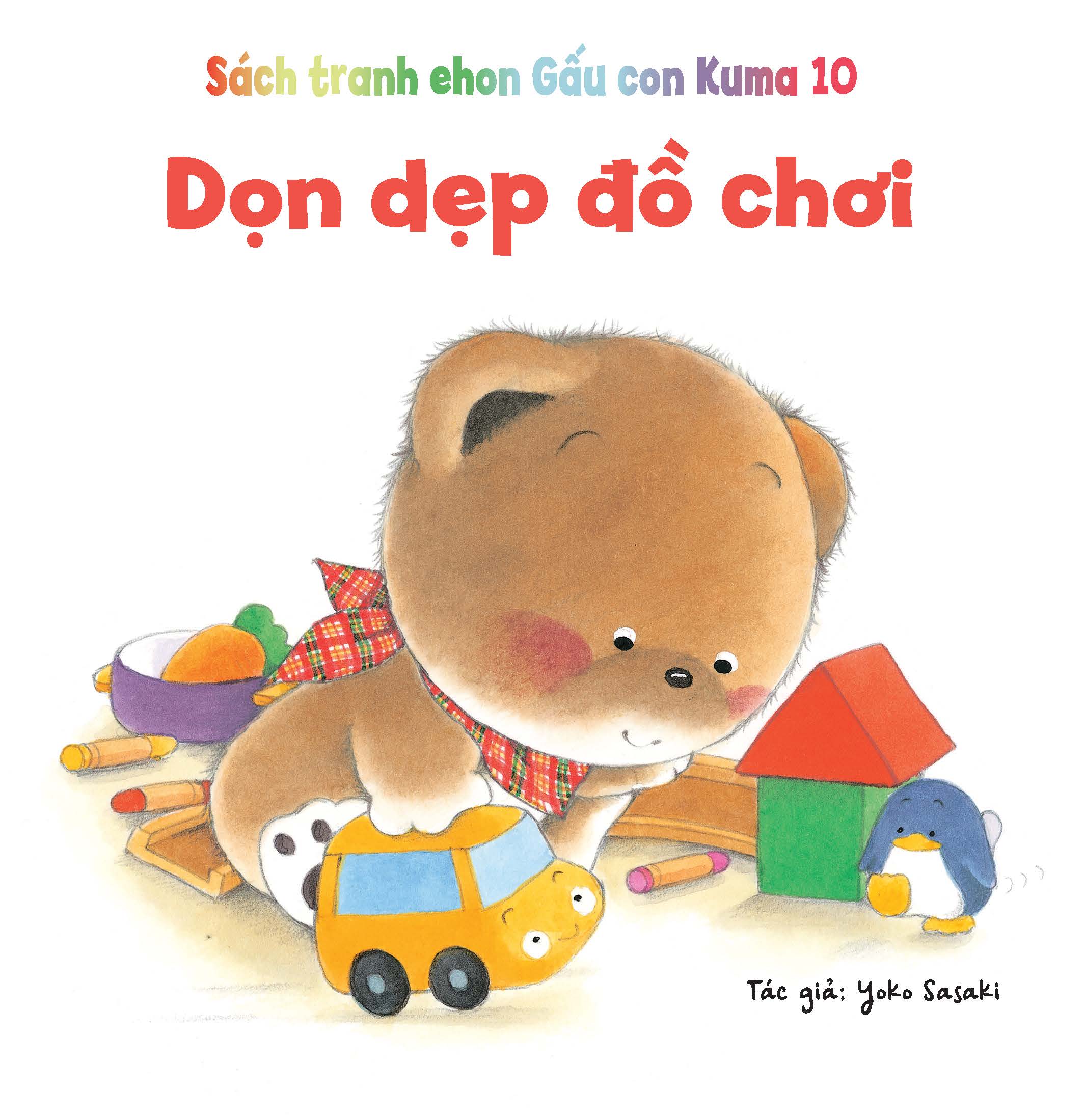 Dọn dẹp đồ chơi - Tủ sách Ehon cho bé