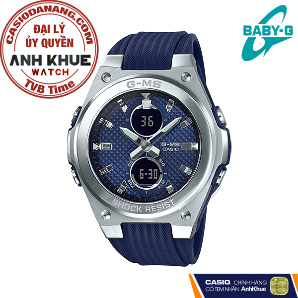 Đồng hồ nữ dây nhựa Casio Baby-G chính hãng MSG-C100-2ADR