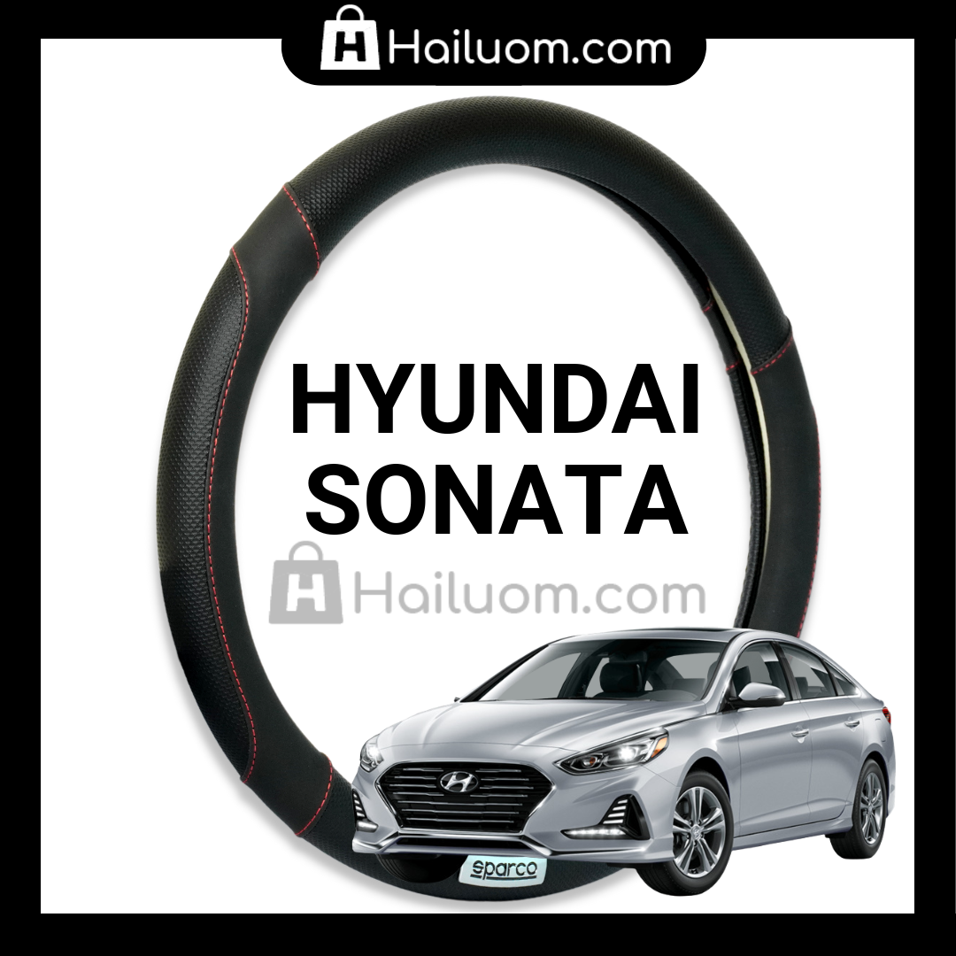 Bọc Vô Lăng ô tô HYUNDAI SONATA | Bọc Vô Lăng cao cấp Sparco Italy
