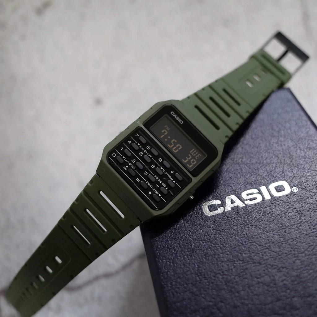 Đồng Hồ Nam Điện Tử Casio CA-53WF-3BDF Dây Nhựa