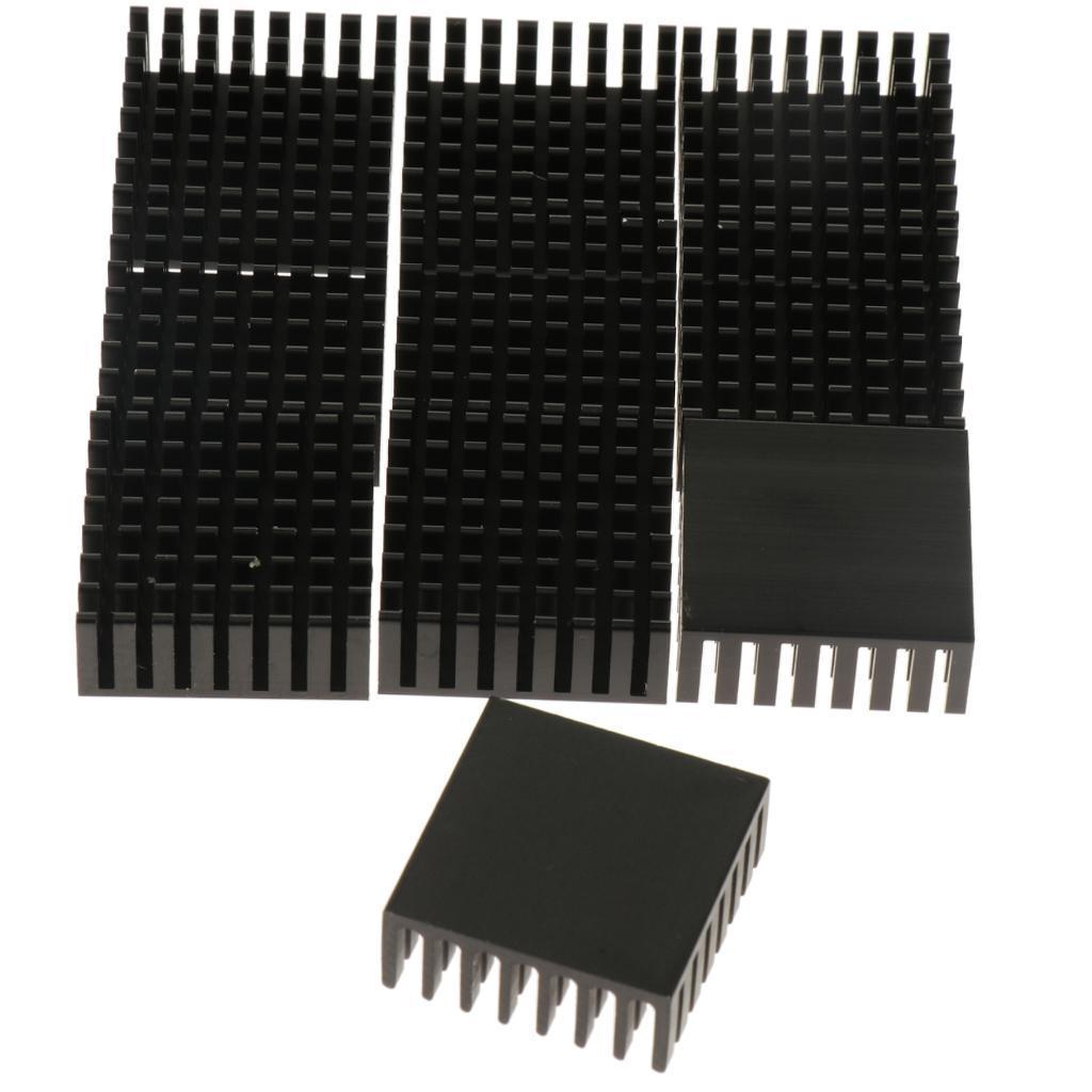 Heat Sink 0.98×0.98×0.39inch Radiator Cooler Transistor,Aluminum