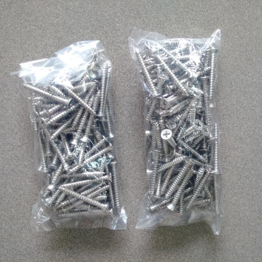 Bộ 100 con vít inox 6x60