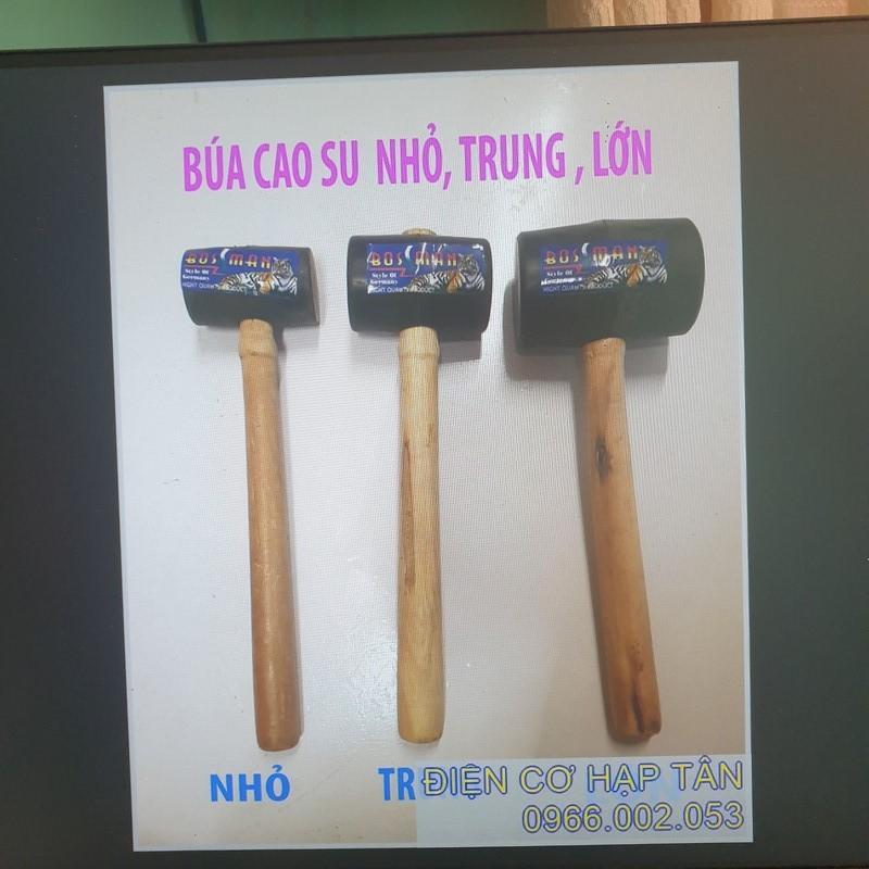 Búa cao su cán gỗ giá xưởng