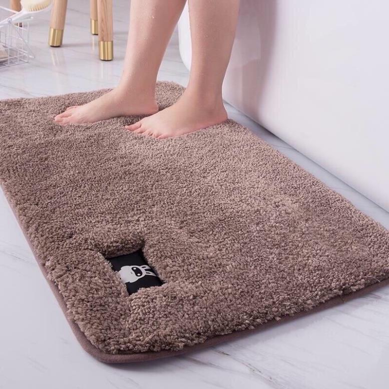 thảm chùi trân,thảm lau chân lông mềm siêu hút hàng nhập khẩu cao cấp