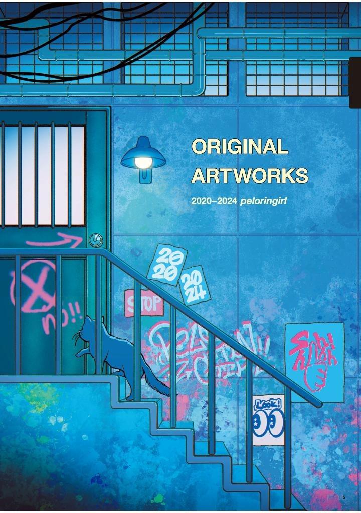 Sách ngoại văn: Sato Natsumi Artworks Collection Peloringirl (Japanese Edition)
