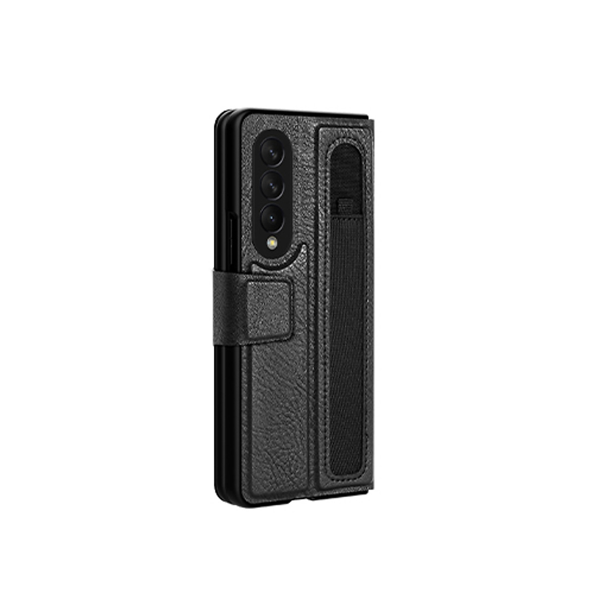 Bao Da dành cho Samsung Galaxy Z Fold 4 hiệu Nillkin Aoge Leather Cao Cấp - Hàng nhập khẩu