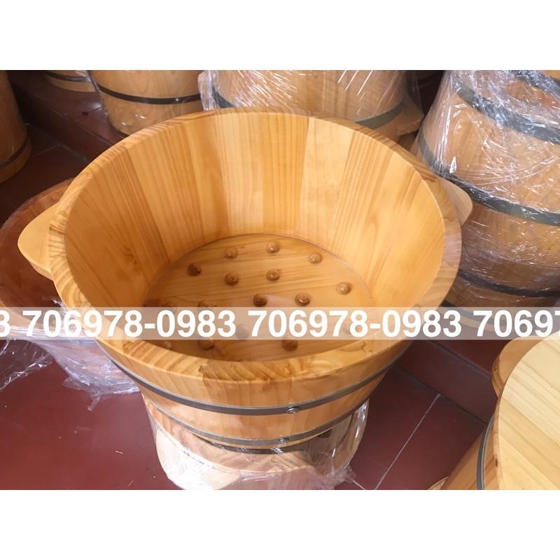 Chậu gỗ ngâm chân hàng đẹp