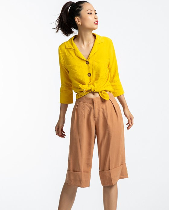 Quần Culottes Ngắn | Thời trang thiết kế Hity