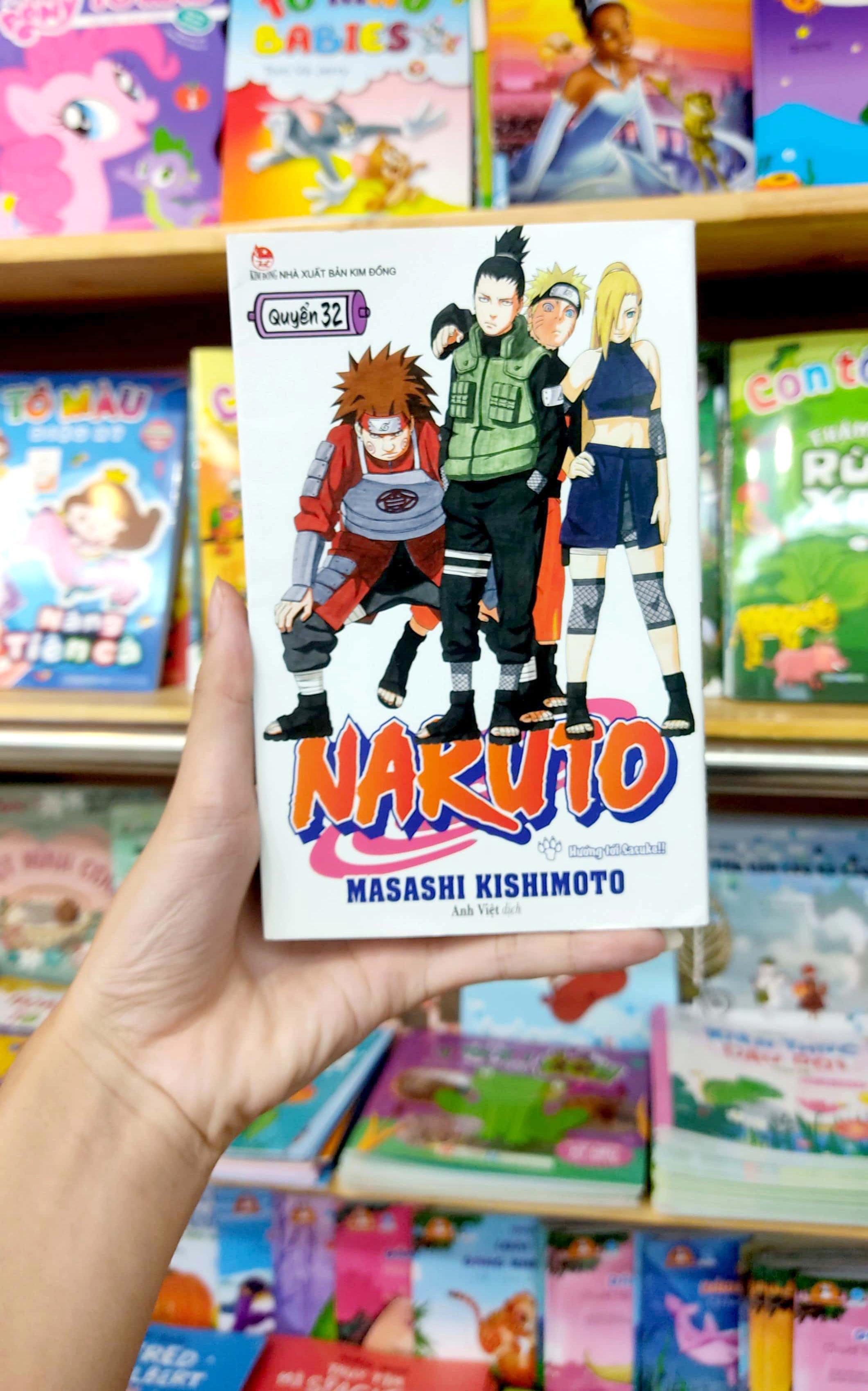 Naruto Tập 32: Hướng Tới Sasuke!! (Tái Bản 2022)