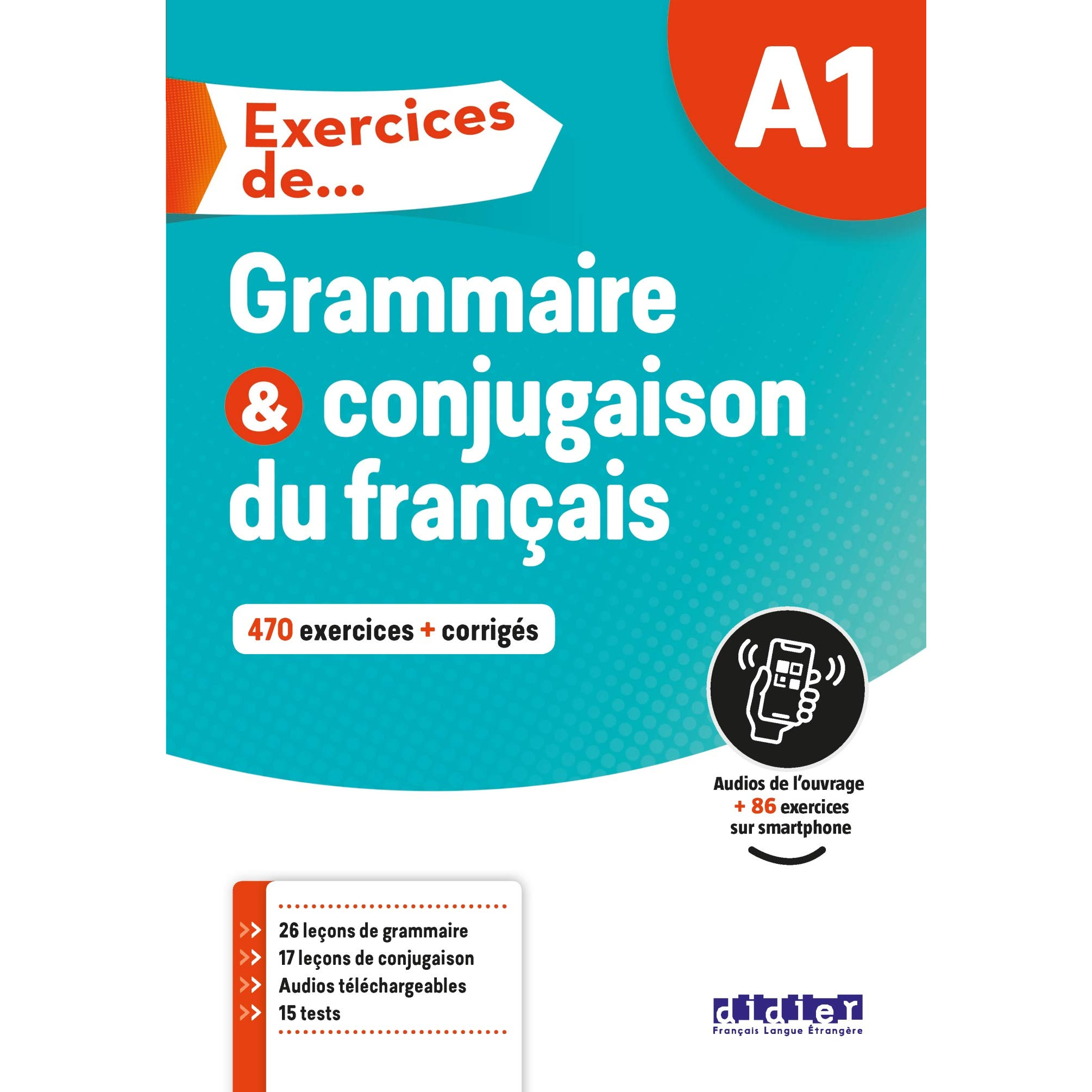 Exercices De Grammaire Et Conjugaison A1 - Livre